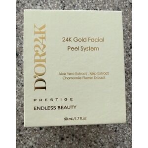 D'OR24K Prestige Endless Beauty 24K Gold Facial Peel System 1.7 fl.oz BRAND NEW